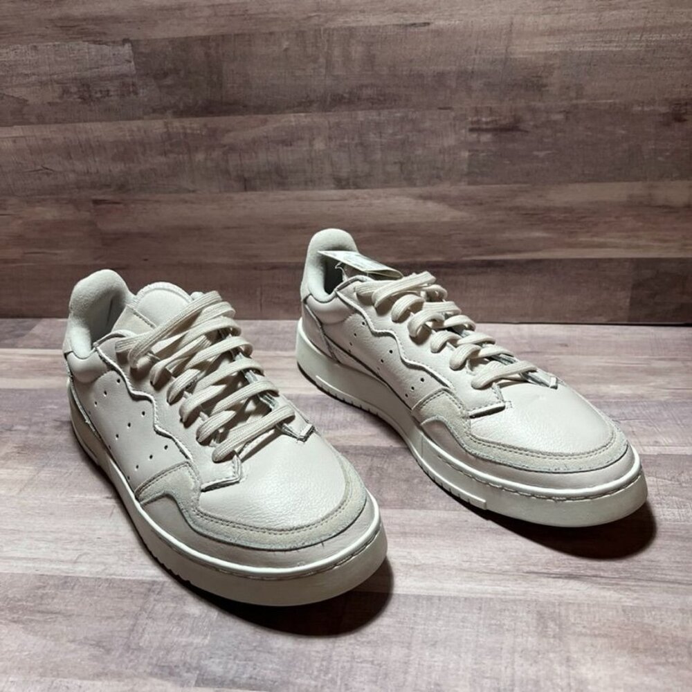 Adidas Womens Supercourt Originals Sneakers 11 US Cream Leather